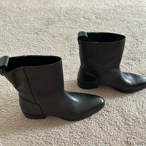 Zara Black Ankle Boots for Women - Picture 2 of 9